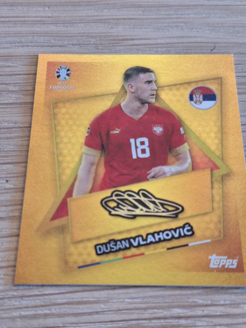 Topps Sammelbilder & Trading cards: Topps EM 2024 SP Sticker SRB – Gebraucht aus Unterbach BE von aschu79