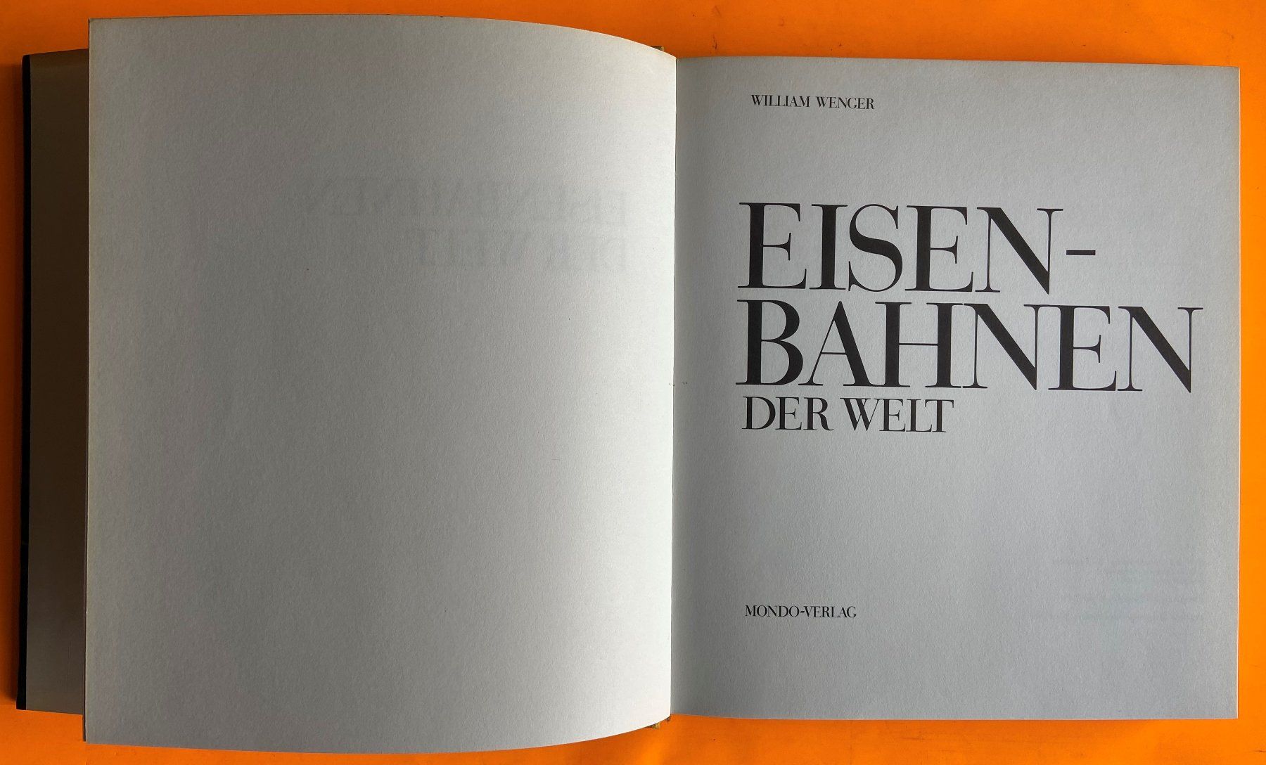 Livres: Mondo-Buch  Eisenbahnen der Welt – D'occasion à Böckten par Hansi36 1
