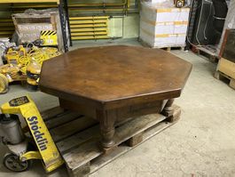 alter massivholz Couch-Tisch Schublade
