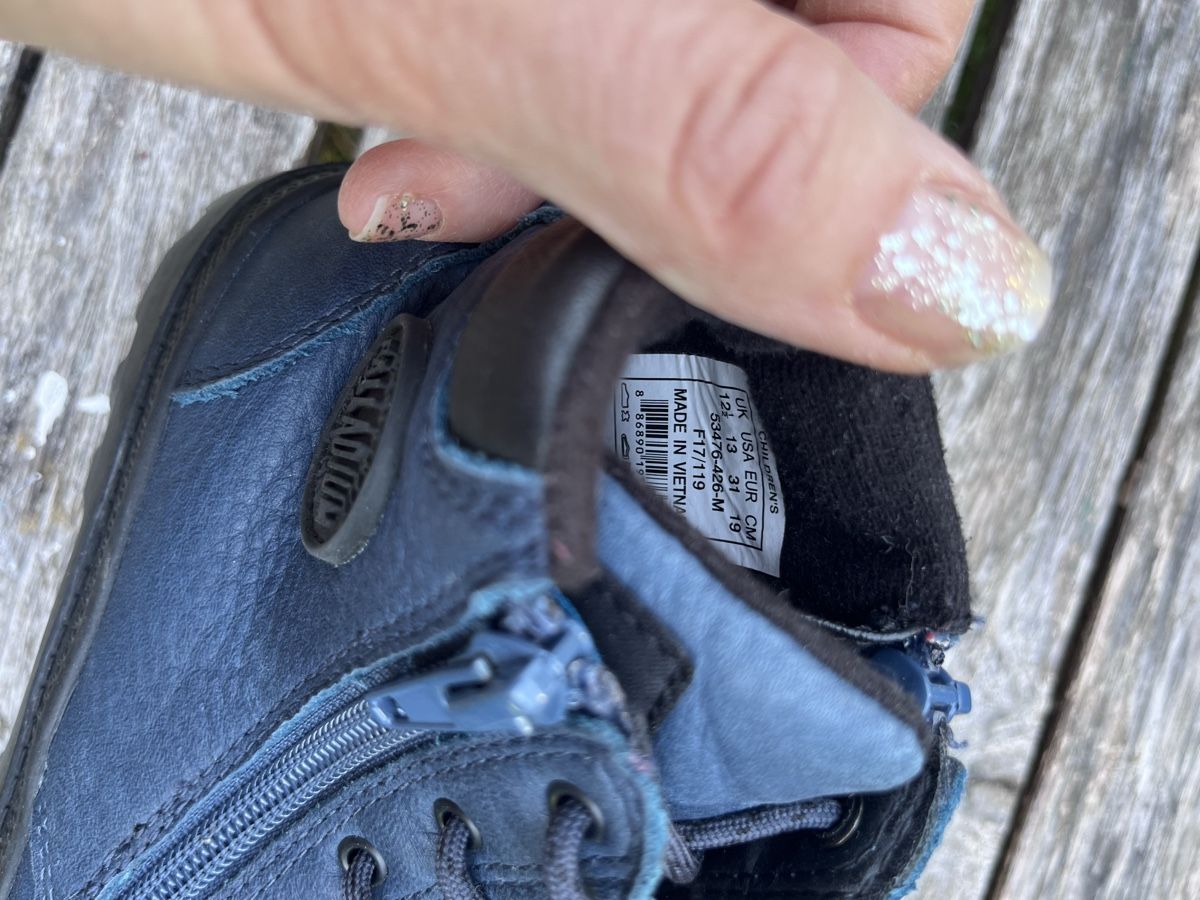 Palladium Scarpe da uomo: Palladium bleues, taille 31, cuir, doublée, hiver – Usato da Ecublens VD venduto da Mauchat 3