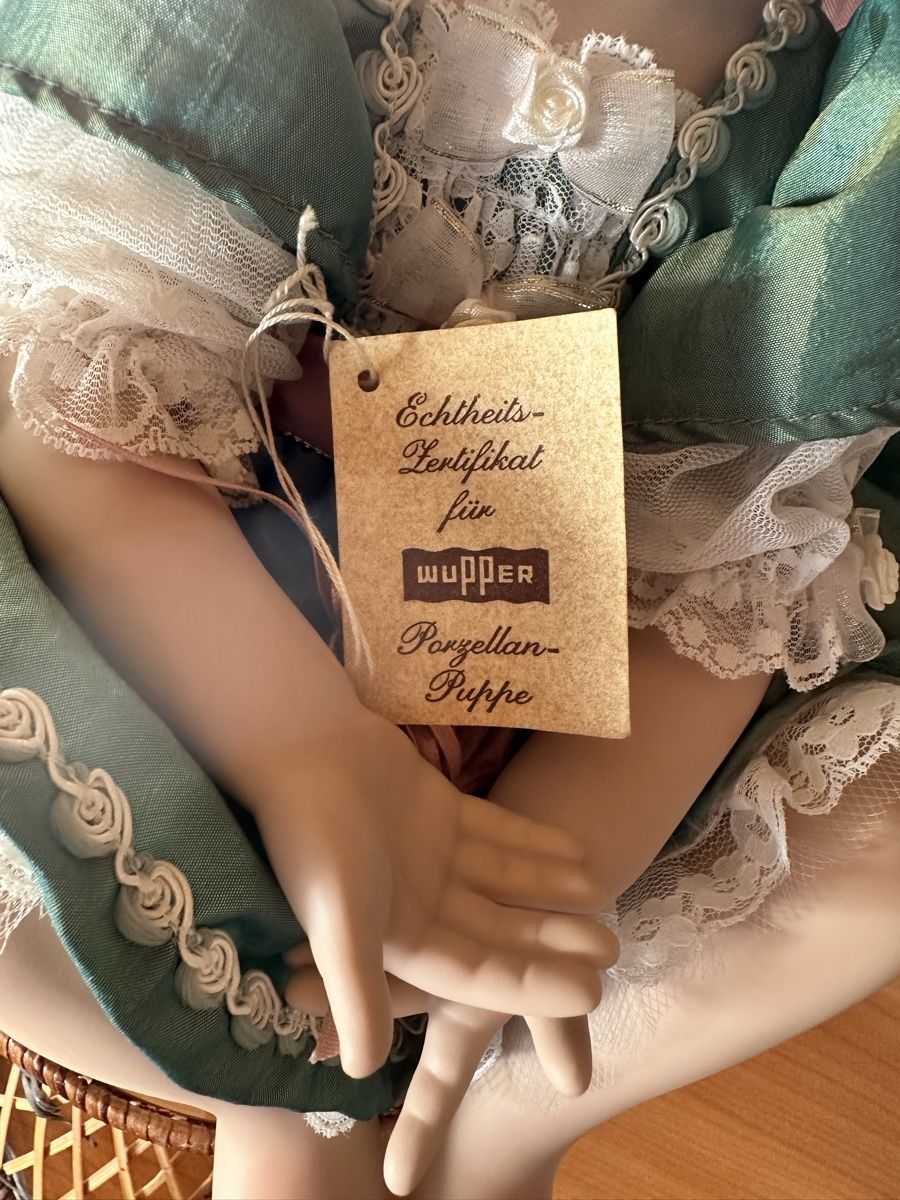 Bambole: Wunderschöne Wupper Porzellanpuppe – Usato da Mels venduto da _sabrina92 2