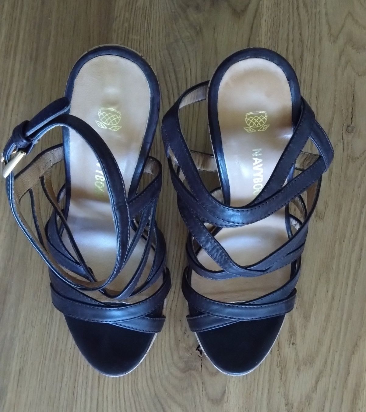 Navyboot Scarpe da donna: Navyboot Sandalen Leder Braun Gr. 37 – Usato da Fislisbach venduto da Maieriisli25 1