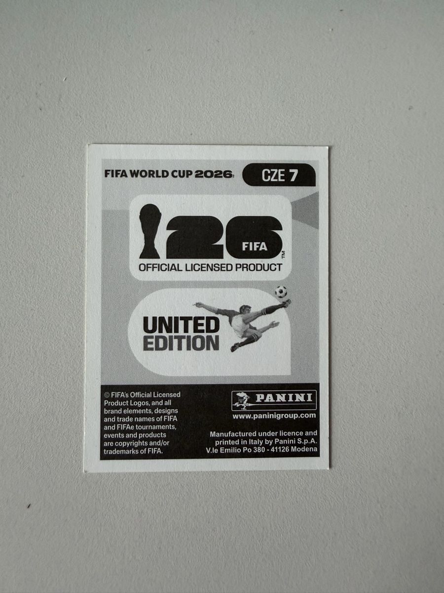 Panini Carte collezionabili: Panini CZE 7 - Tschechien – Nuovo (secondo la descrizione) da Ettingen venduto da simple.clap 1