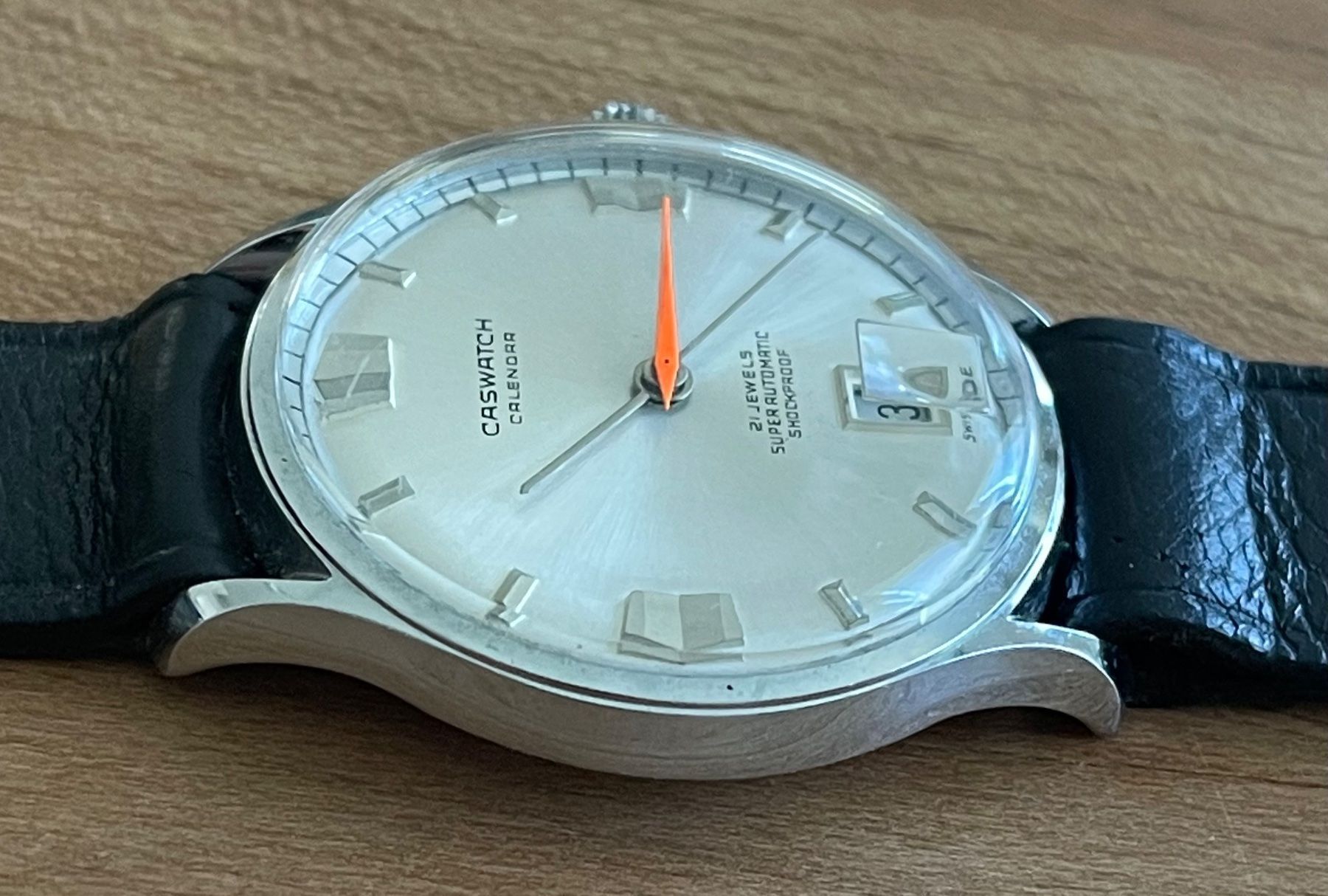 Orologi: Vintage CASWATCH Automatic mit 21 Jewels – Usato da Embrach venduto da Canderau 4