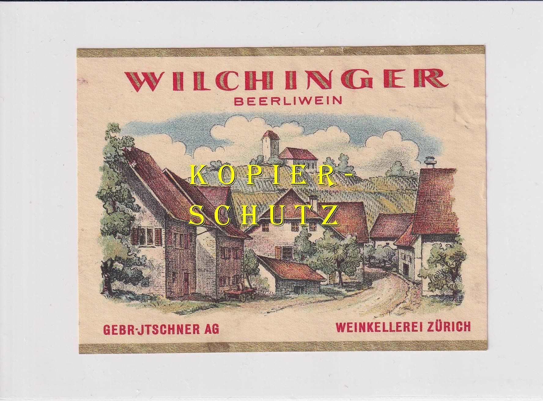 Carta: Etikette - Wilchinger Beerliwein /bd – Usato da Hombrechtikon venduto da Rudolf07