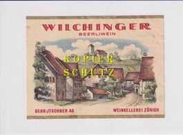 Etikette - Wilchinger Beerliwein /bd