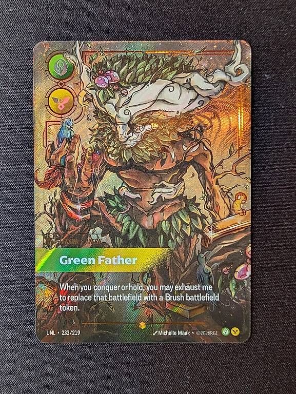 Carte collezionabili: Riftbound Ivern 'Green Father' 233/219 Unleashed – Nuovo (secondo la descrizione) da Faulensee venduto da plantmama