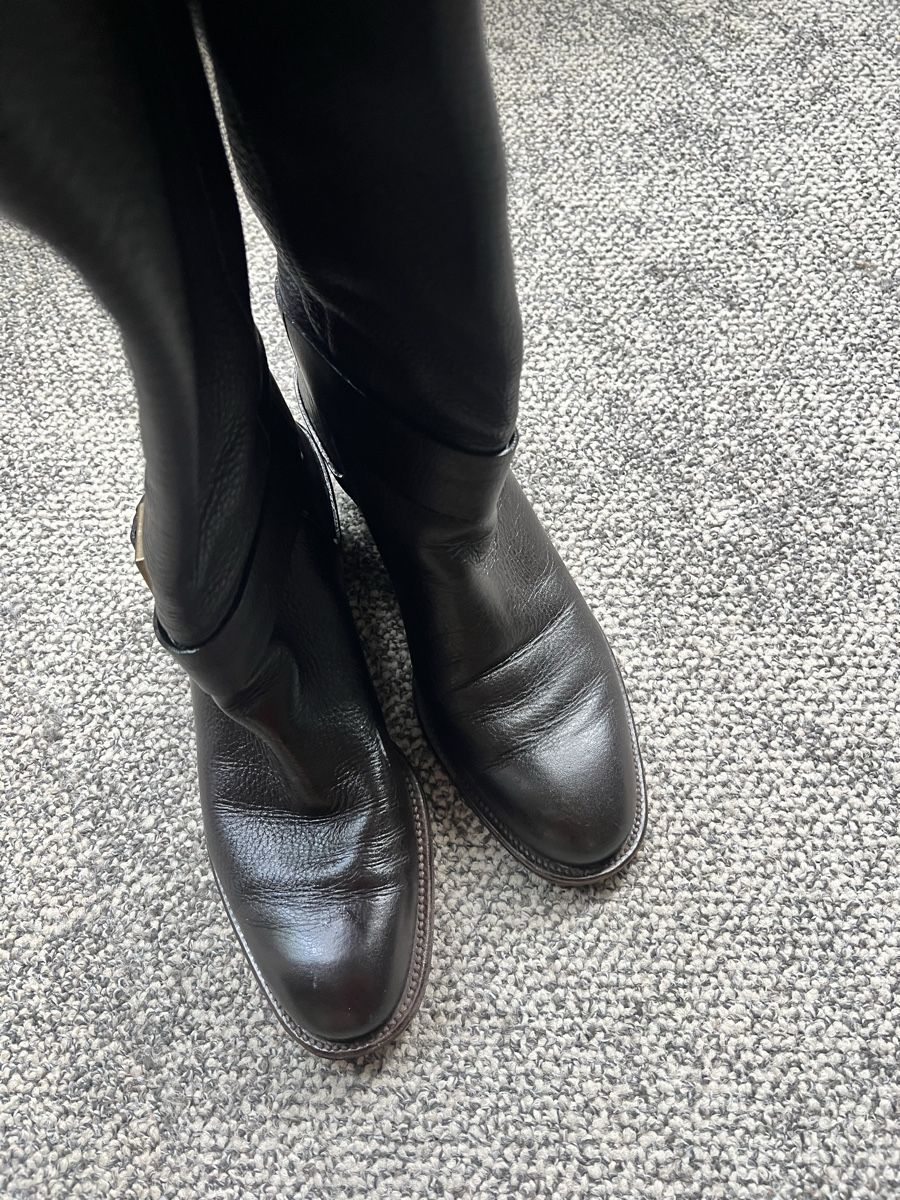 Chloé Chaussures femmes: Chloe Stiefel schwarz Leder Grösse 38.5  – D'occasion à Zürich par sil_wx77