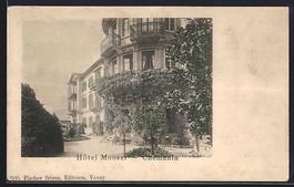 AK Vevey, Chemenin, Das Hotel Mooser