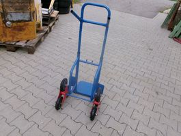Sackkarre mit Zusatzrädern blau / Treppensteigen  -Umzug