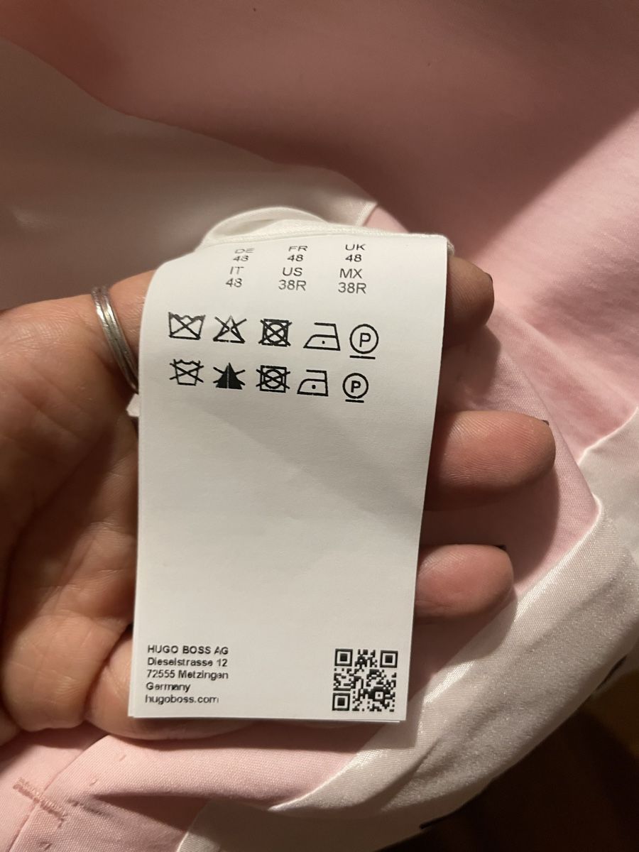 Hugo Boss Giacche: Hugo Boss Blazer, rosa, Gr. 48 – Nuovo (secondo la descrizione) da Zürich venduto da Peach_Store 4