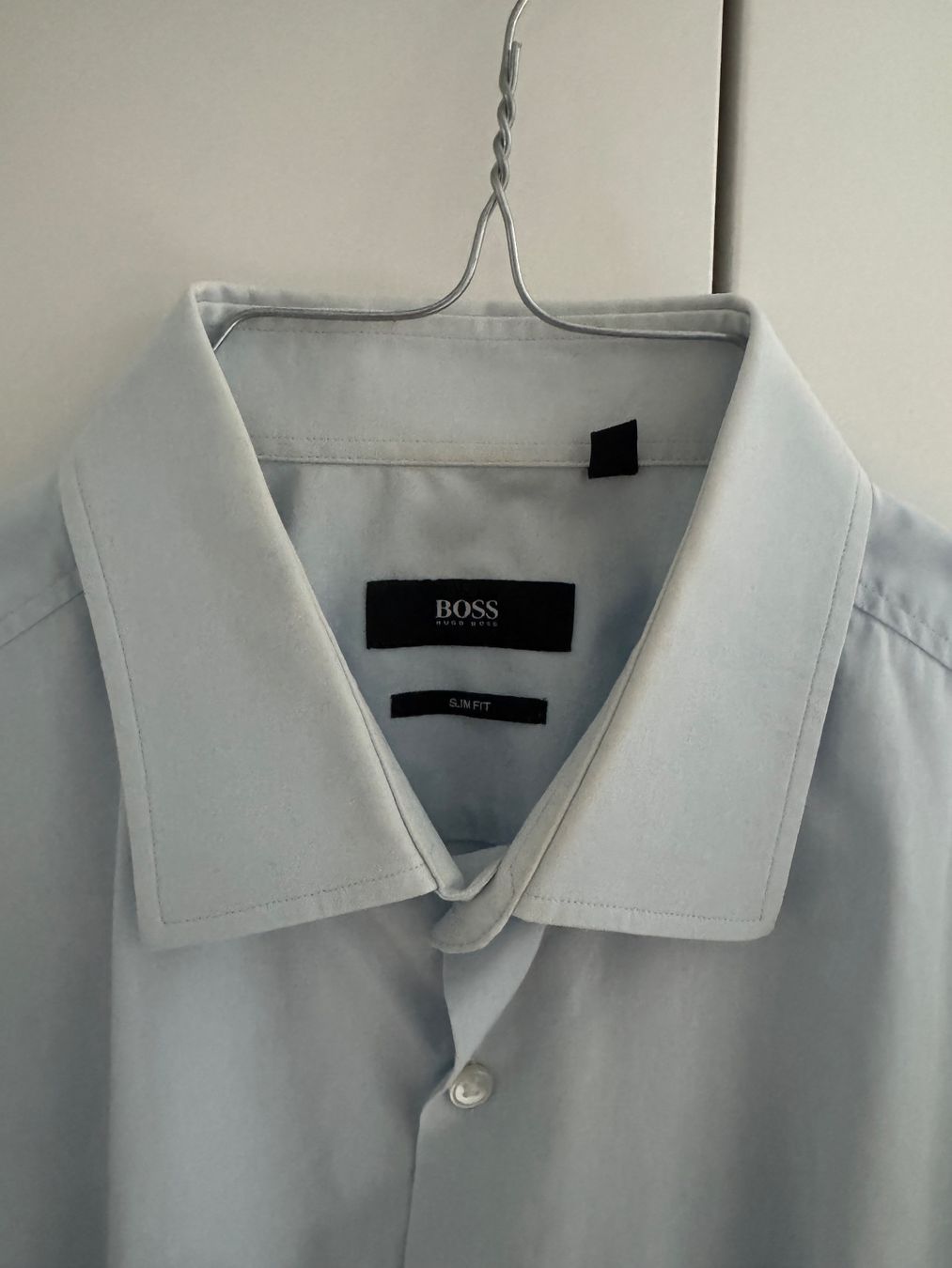 Hugo Boss Camicie: BOSS Herren Hemd Jenno Hellblau Gr. 41 – Usato da Zürich venduto da ebr_595v 1