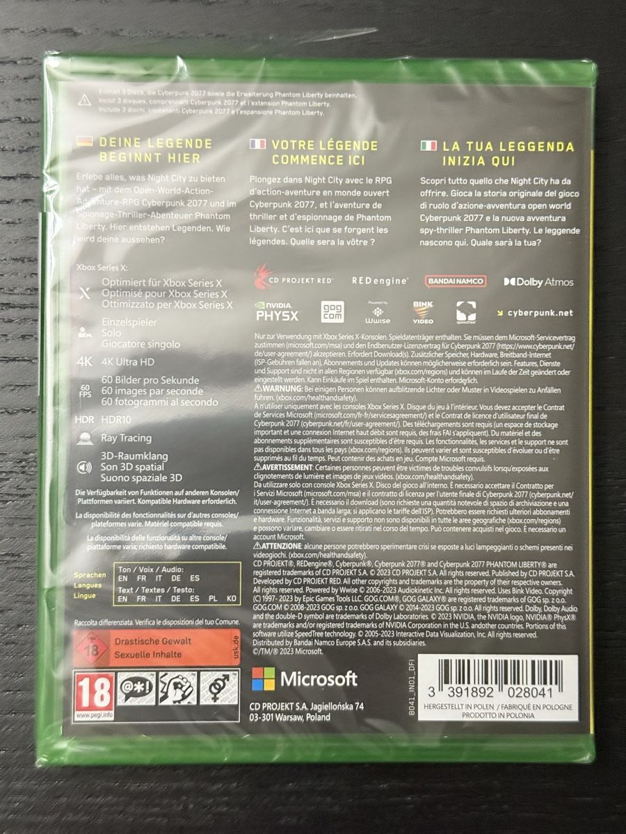 Spiele: (NEW) Cyberpunk 2077 Ultimate - Xbox – Neu und originalverpackt aus Glattpark(Opfikon) von jos_fj2q 1