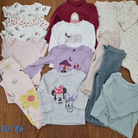 Mädchen Kleiderpaket Gr. 80/86 obaibi, name it...