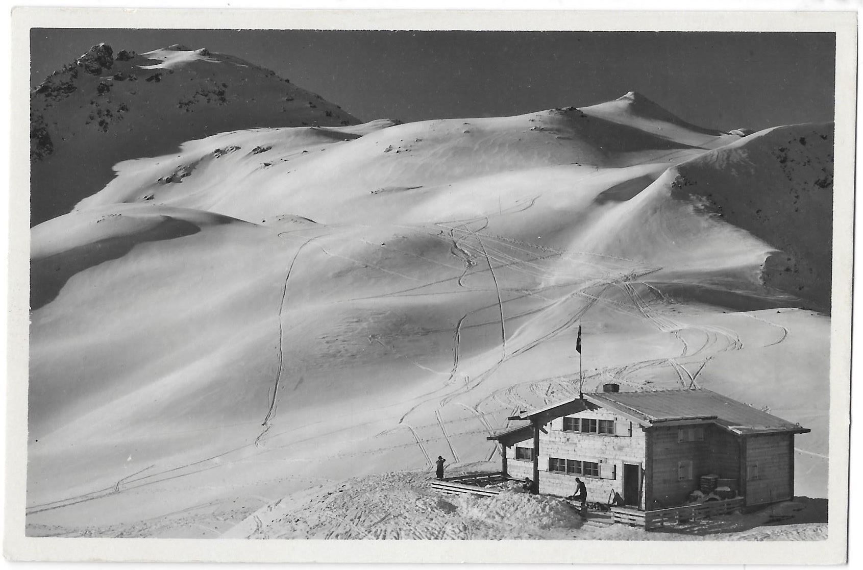 Cartoline postali: Arosa Weisshornhütte S.K.A. – Usato da Olten venduto da clotaldi