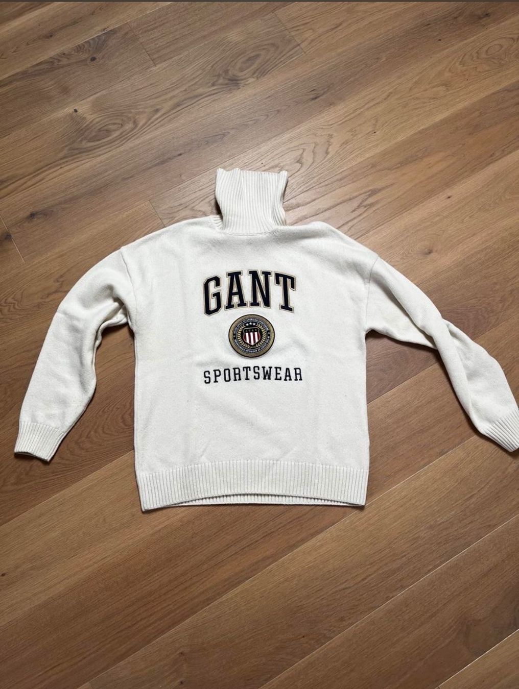 Gant Maglioni & Felpe: Gant Rollkragenpullover weiss – Nuovo (secondo la descrizione) da Rümlang venduto da dam_j6kb