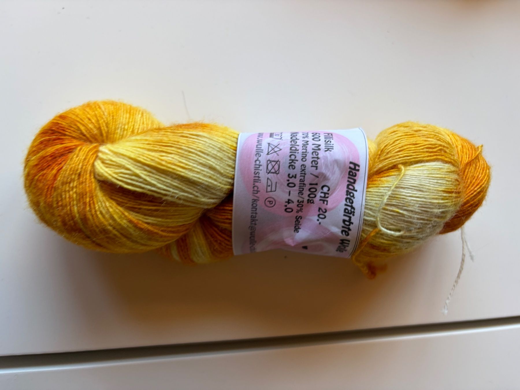 Laine: 1Knäuel Handgefärbte Filisilk – Neuf (Voir description) à Büsserach par bor_s88m
