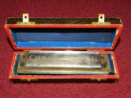 Vintage Hohner's CHROMONIKA II 1937er rar