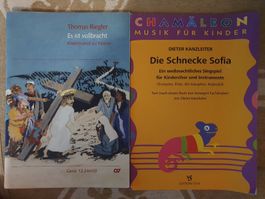 Diverse Kinder-Weihnachts-Musicals, Lieder, Spots, Noten!