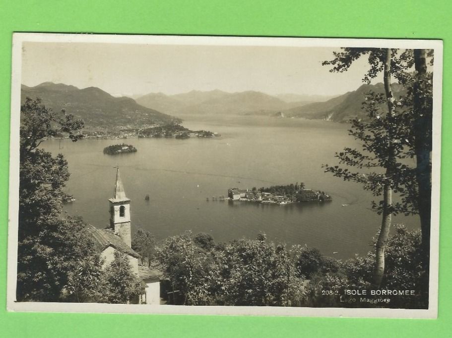 Cartoline postali: Isole Borromee – Usato da Zürich venduto da t24_de