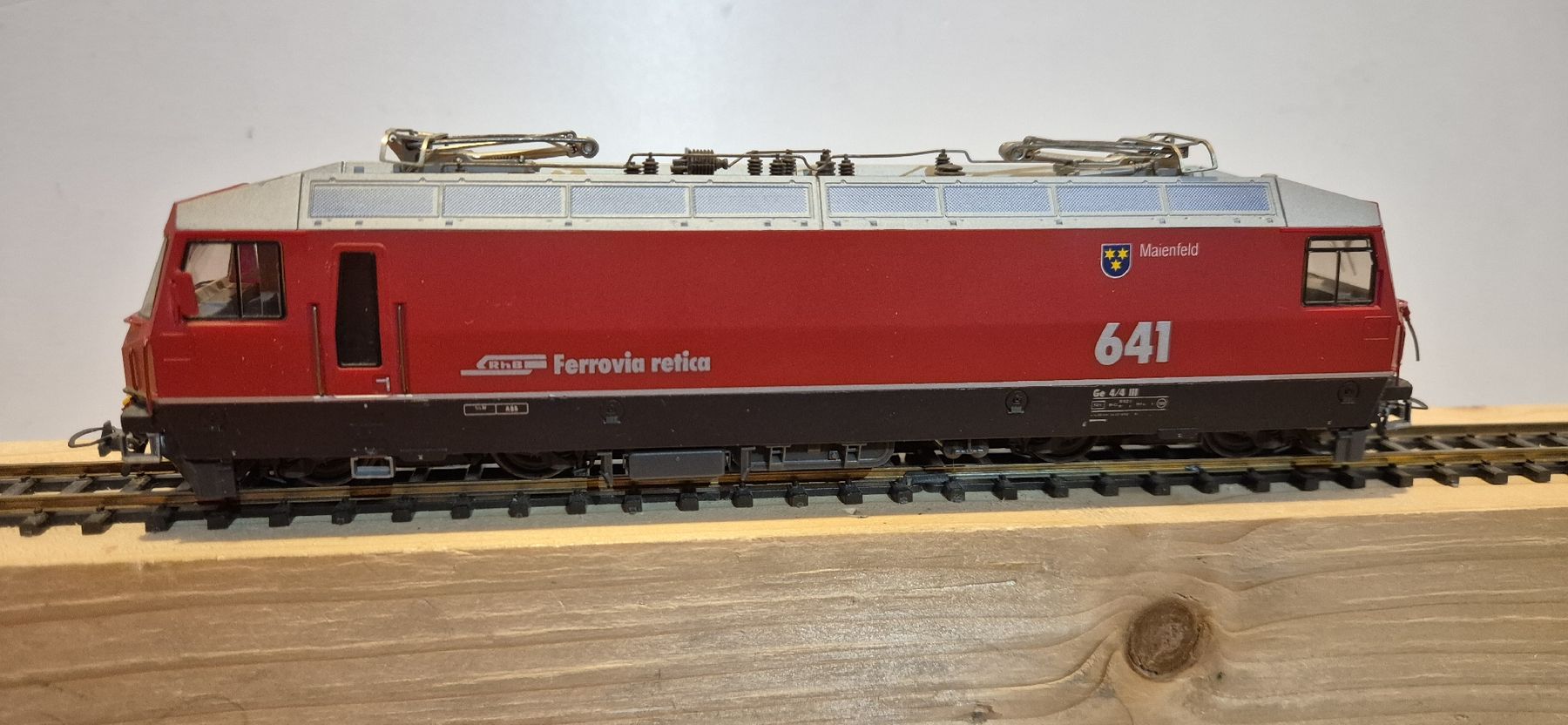 Bemo Modellini di ferrovie: Bemo 1259 101 RhB Ge 4/4III 641 Digital Selectrix – Usato da Illhart venduto da Markus203 3
