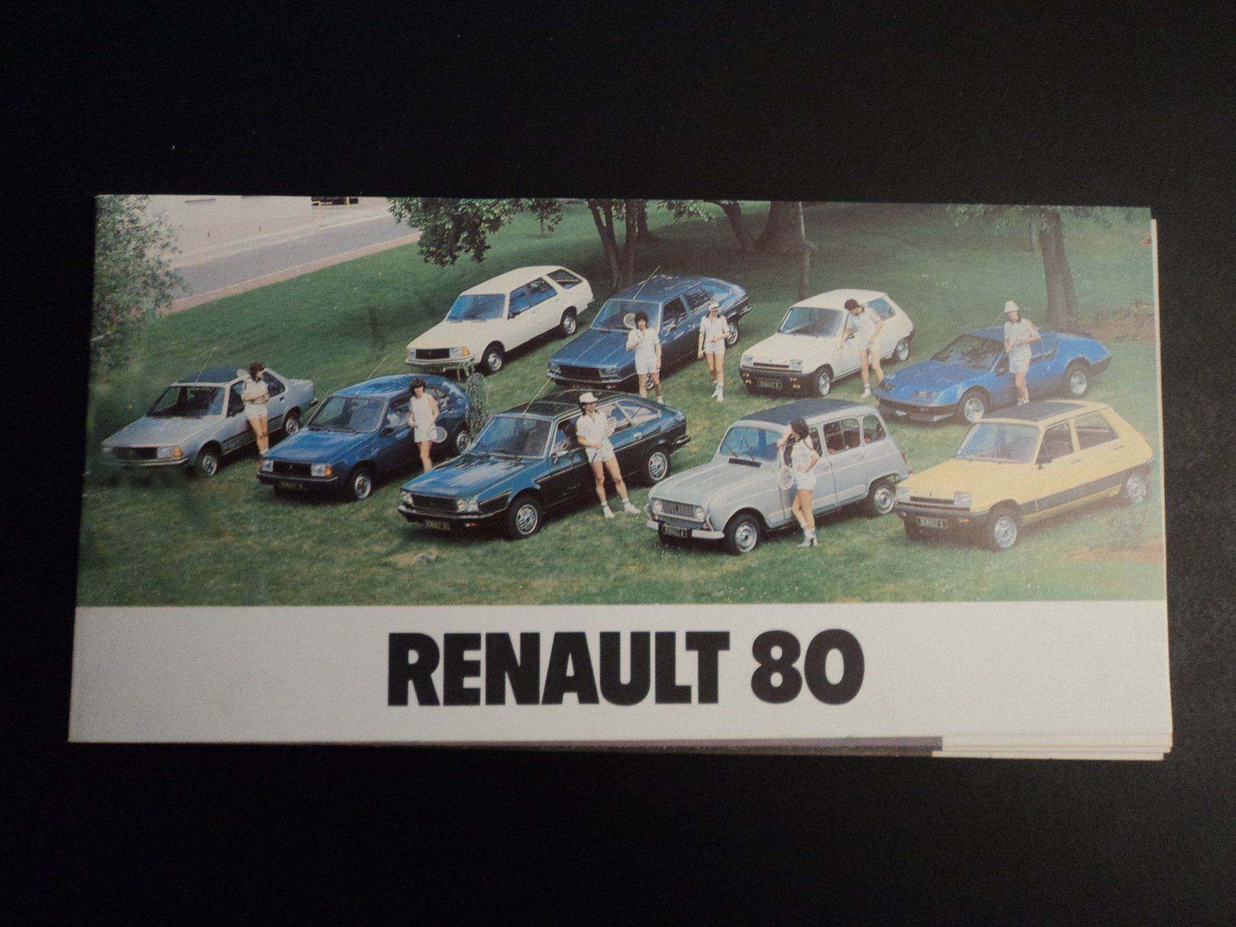 Renault Documenti: Prospekt Renault Programm 1980 5 A310 12 14 Rodeo Estafette – Usato da Schwarzenburg venduto da modelCARama 2