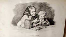 Kathi grand-mère / Dursli / Thelmy Gotthelf v.1900 A. Anker