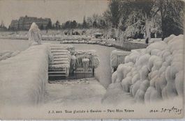 GENÈVE - Bise glaciale - Parc Mon Repos - 1909