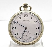Taschenuhr antik "DOXA Eisenbahner Uhr"