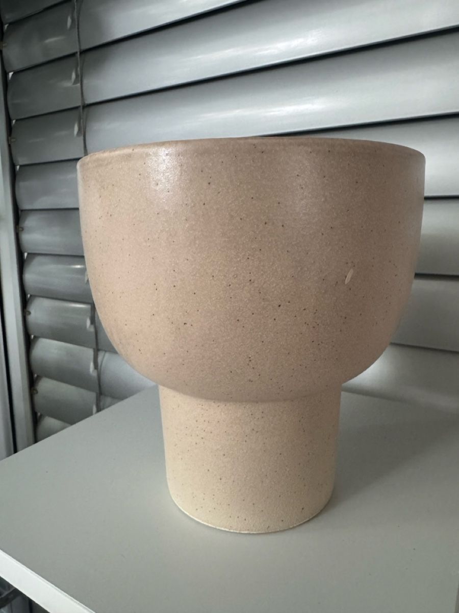 Vase & Récipients: Vase Keramik beige neu – D'occasion à zürich par Bailey17