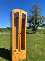 Vitrine 2 Türig mit Lampe ohne Kabel