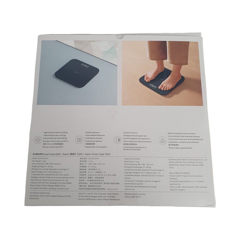 Xiaomi Pèse-personnes: XIAOMI Smart Scale S200 – Neuf (Voir description) à Wangen b. Olten par Restwert_Wangen 1