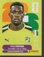 FIFA WORLD CUP 2026 Panini Sticker CIV 2 YAHIA FOFANA