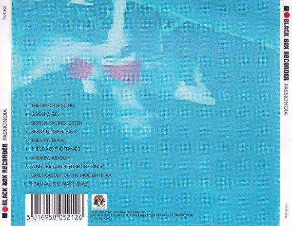 CD: Black Box Recorder – Passionoia – Usato da Uzwil venduto da visions77 1