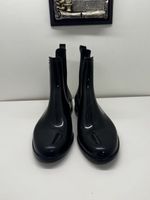 Schwarze Gummistiefeletten, Grösse 39 - Top für den Herbst!