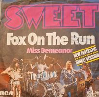 Vinyl Single The Sweet - Fox On The Run