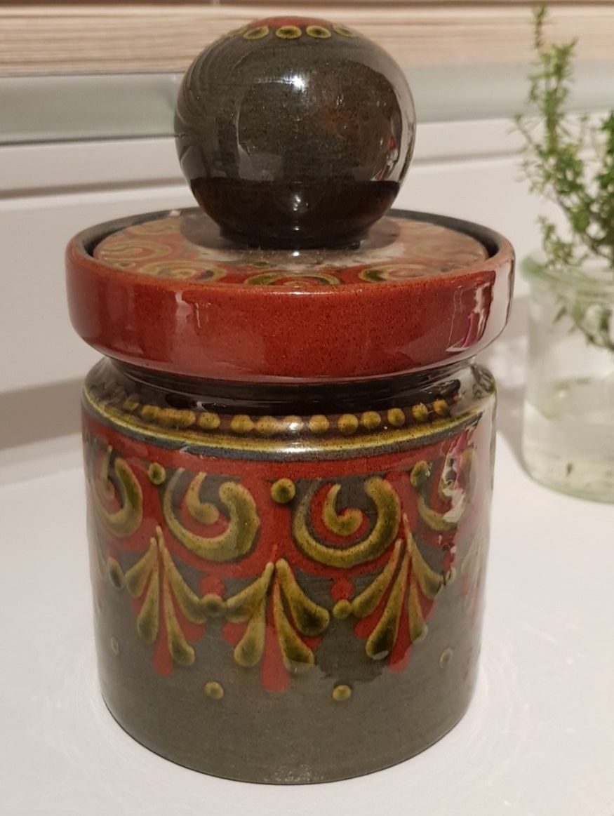 Sucriers: Keramikdose mit Deckel Handmade – D'occasion à Buus par Borki07