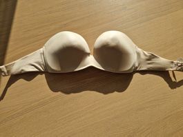Trägerloser BH Wonderbra nude 70C