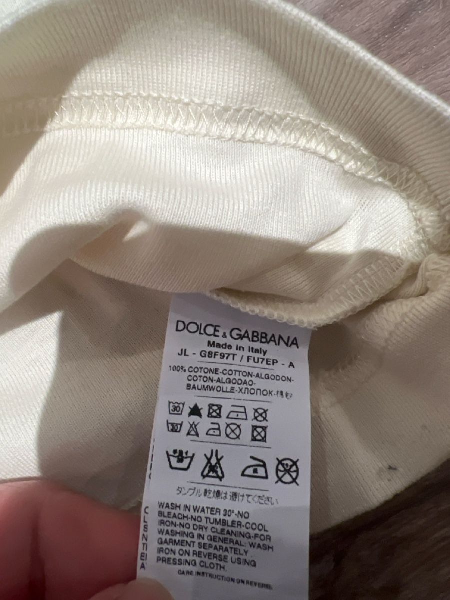 Dolce & Gabbana Magliette Polo: Polo Shirt Grösse M hellbeige – Usato da Lampenberg venduto da boom_123 2