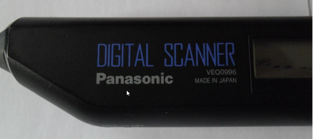 Scanner: 2 xPcs/Lot PANASONIC Digital Scanner/Barcode Reader VEQ 0996 – Gebraucht aus Marin-Epagnier von Riccardo04 1