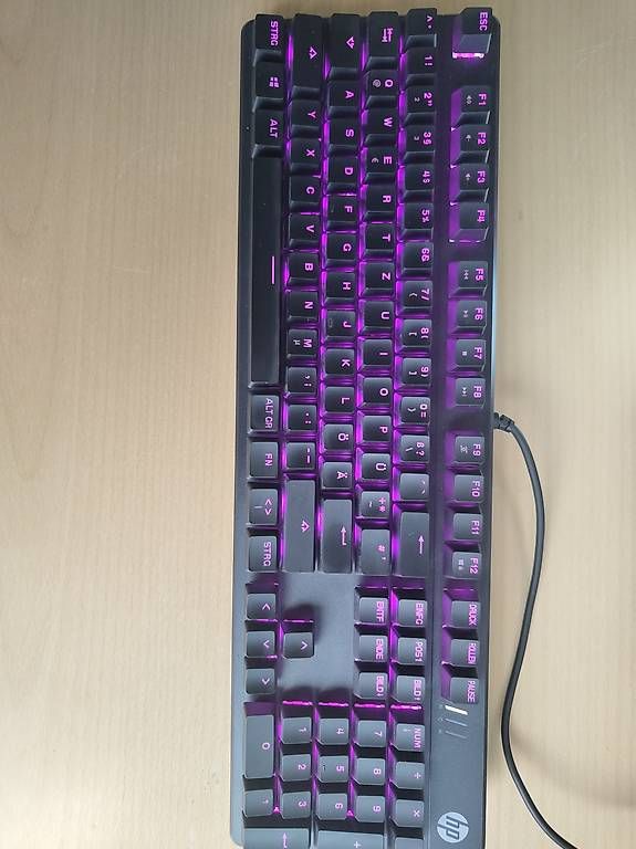Hewlett Packard Tastiere: HP Pavilion Gaming-Tastatur 550 – Usato da Möhlin venduto da noa_7yk9 1