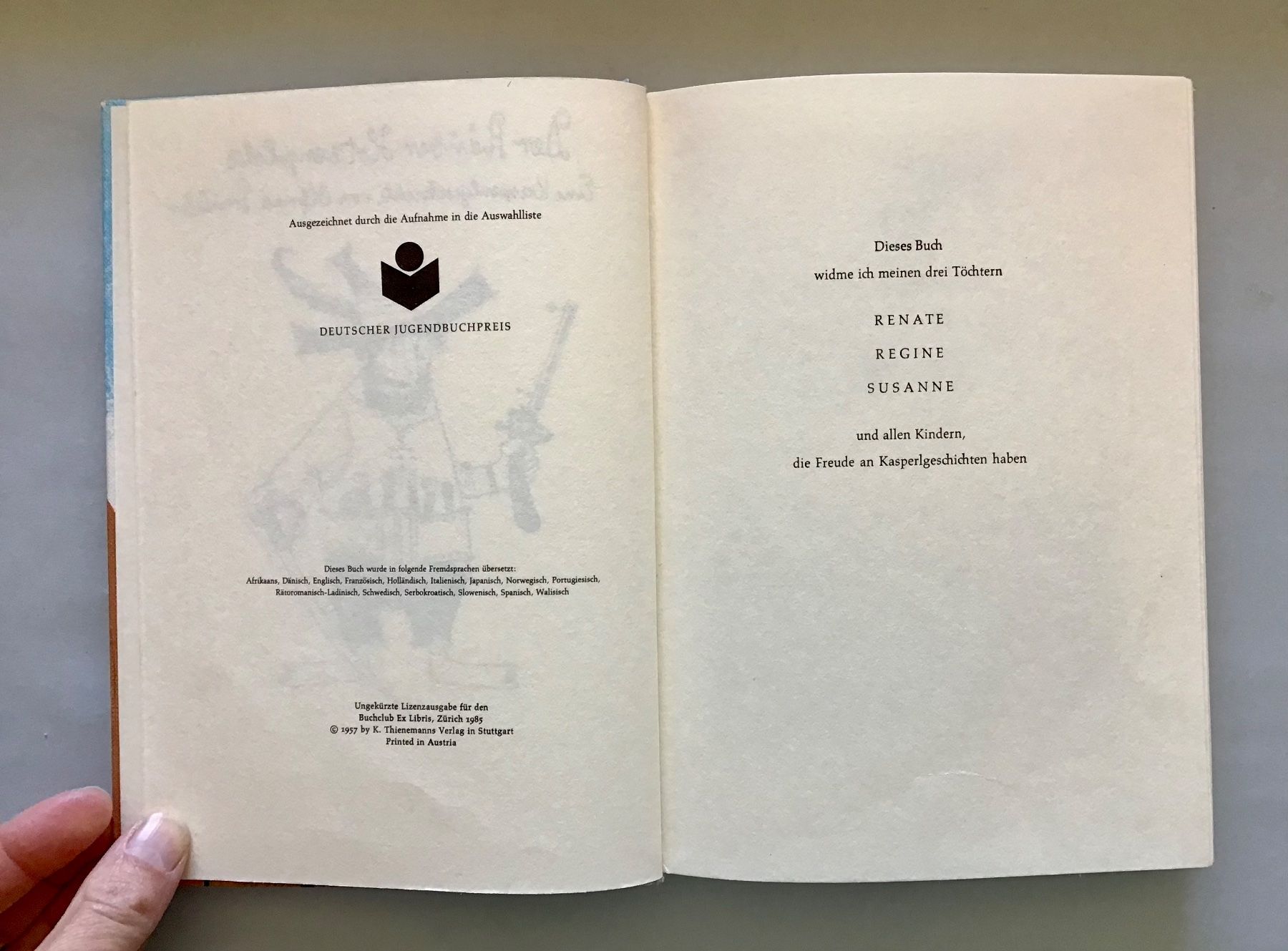 Libri: Buch von Otfried Preussler: Der Räuber Hotzenplotz – Usato da Bubendorf venduto da Alpenheidi 4