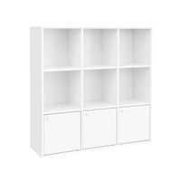 Bücherregal aus Holz Aufbewahrungsregal für Zuhause APOLLO