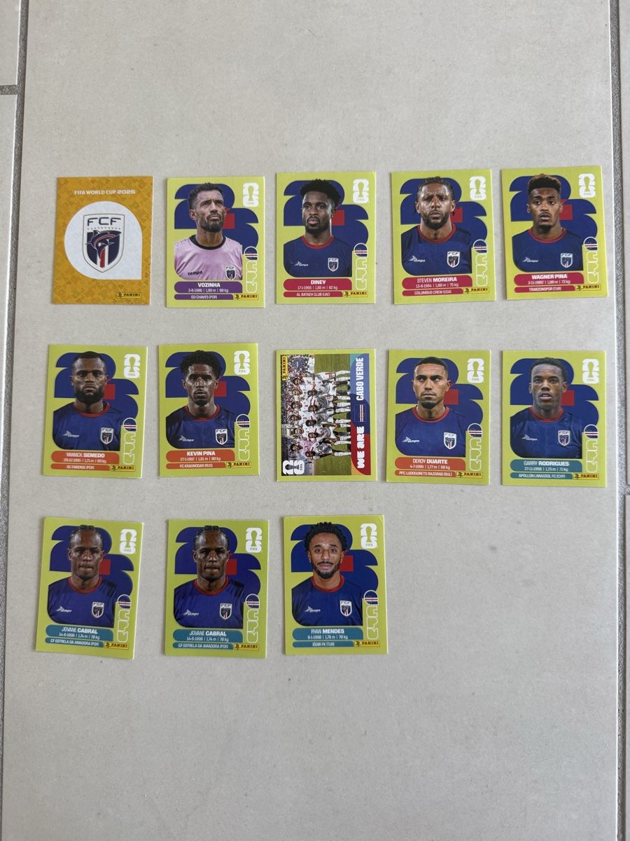 Panini Carte collezionabili: Panini Cape Verde WM2026 – Nuovo (secondo la descrizione) da Hellikon venduto da stoudii 1