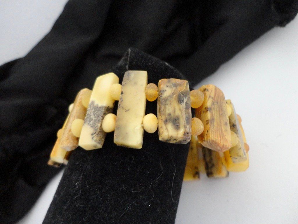 Bracciali & Braccialetti: Armband Bernstein/Amber/Ambre  echt – Nuovo (secondo la descrizione) da Biberist venduto da tl-schmuck 4