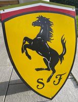 Ferrari Emailschild Werbung Pferd Pranci...