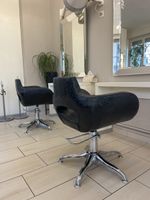 1 Coiffure Stuhl schwarz (alle 3Stühle 65.-)
