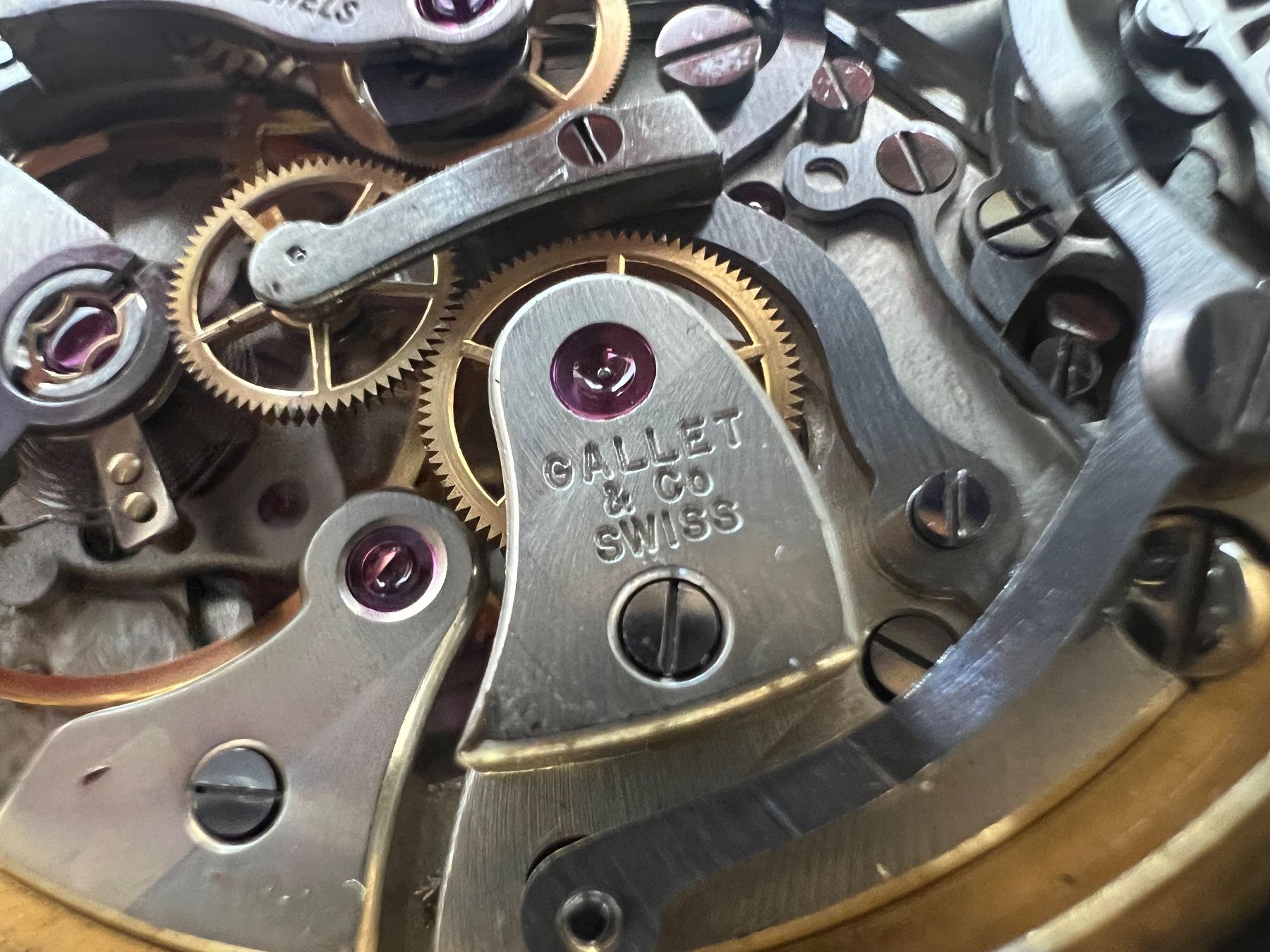 Orologi: Galllet Excel-O-Graph by Rachine – Usato da NIDAU venduto da tojili 5