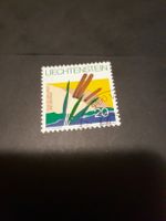 Superbe timbre Liechtenstein - Nature préservée!
