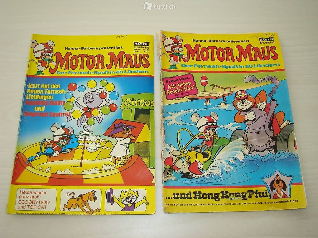 Comics: 8 Comic Hefte aus 1977, 1978, 1979 und 2006 – Gebraucht aus Malters von burzi 2